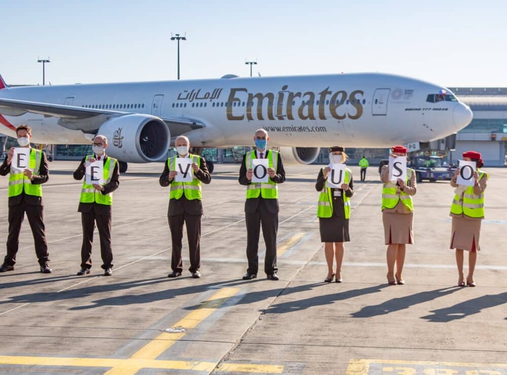 Emirates riapre voli dopo stop Coronavirus
