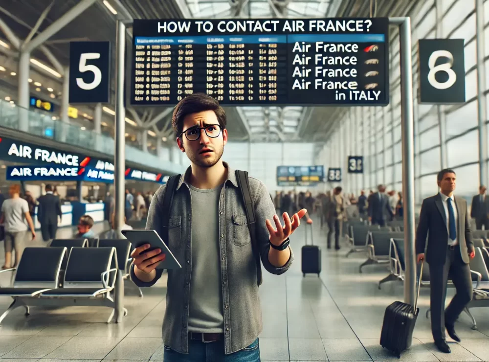 Come contattare Air France in Italia