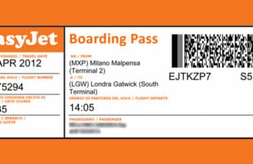 Correggere un biglietto easyJet sbagliato
