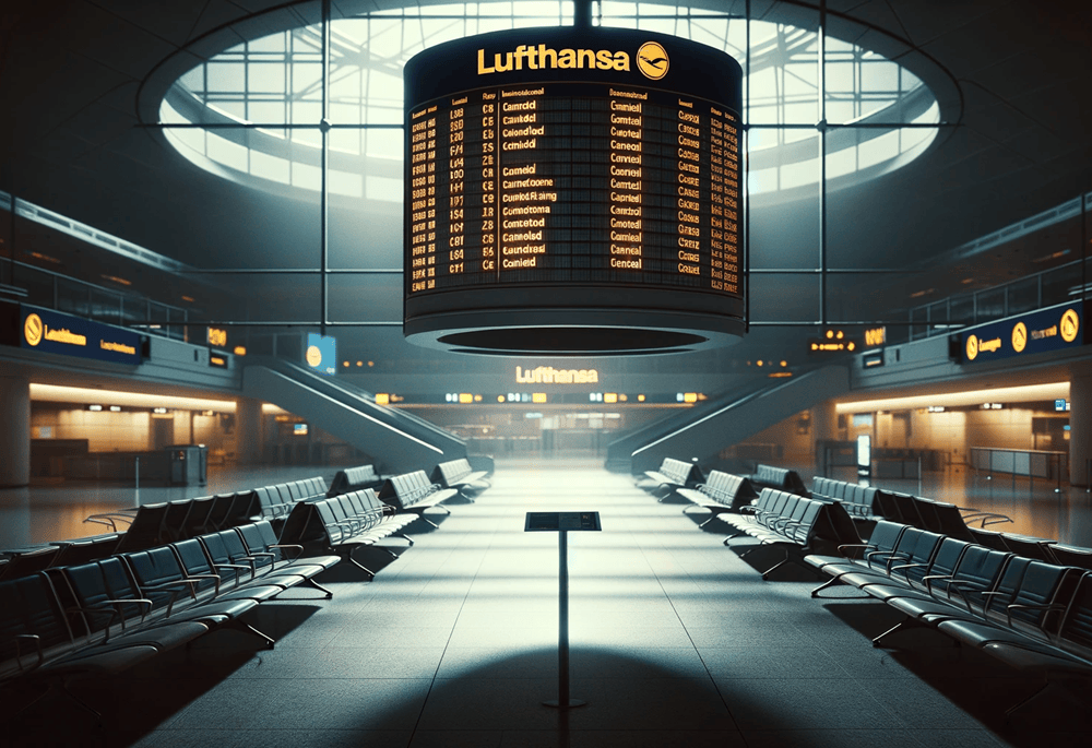 volo cancellato Lufthansa